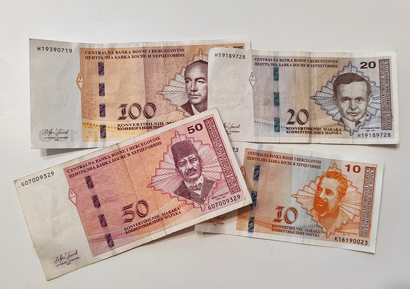 waluta marka bośniacka BAM