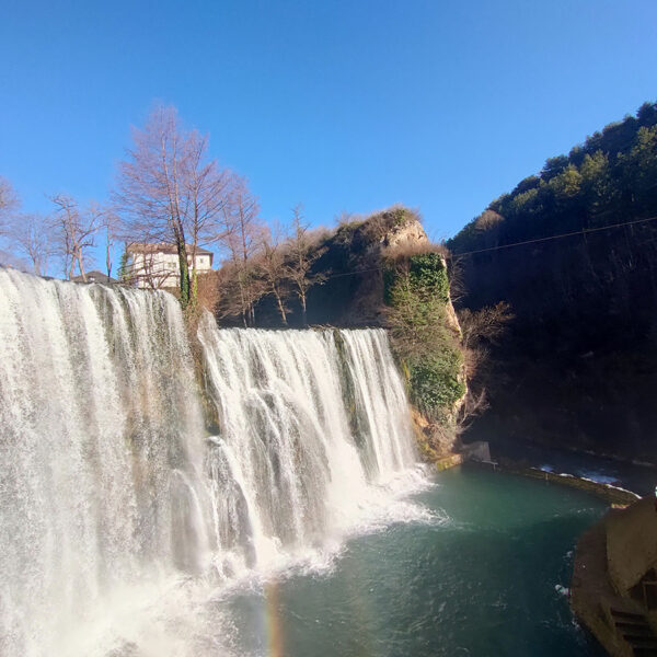 Jajce wodospad Plivski