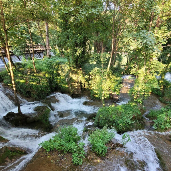 Wodospady most miłości Jajce