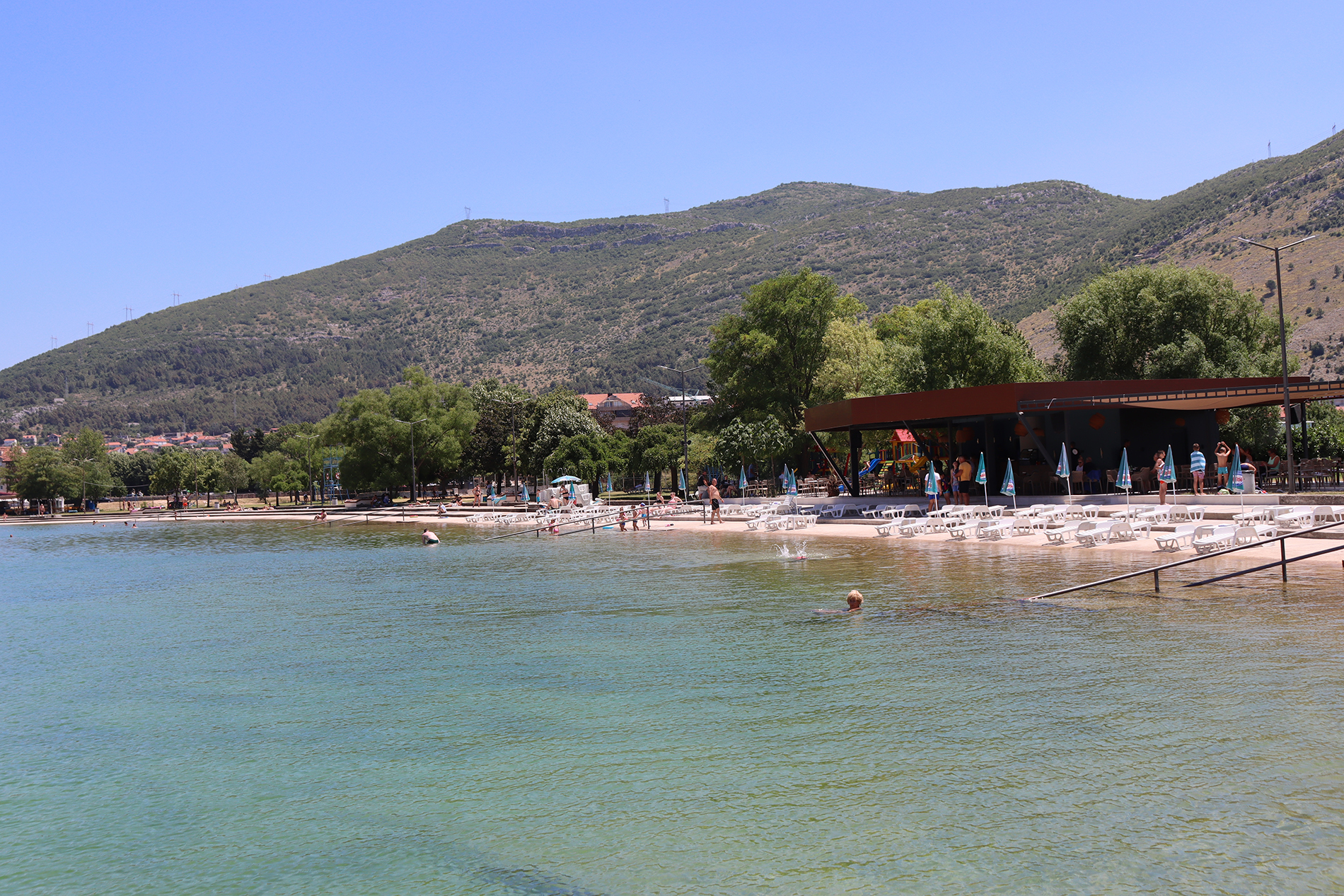 Trebinje kąpielisko z rzeki