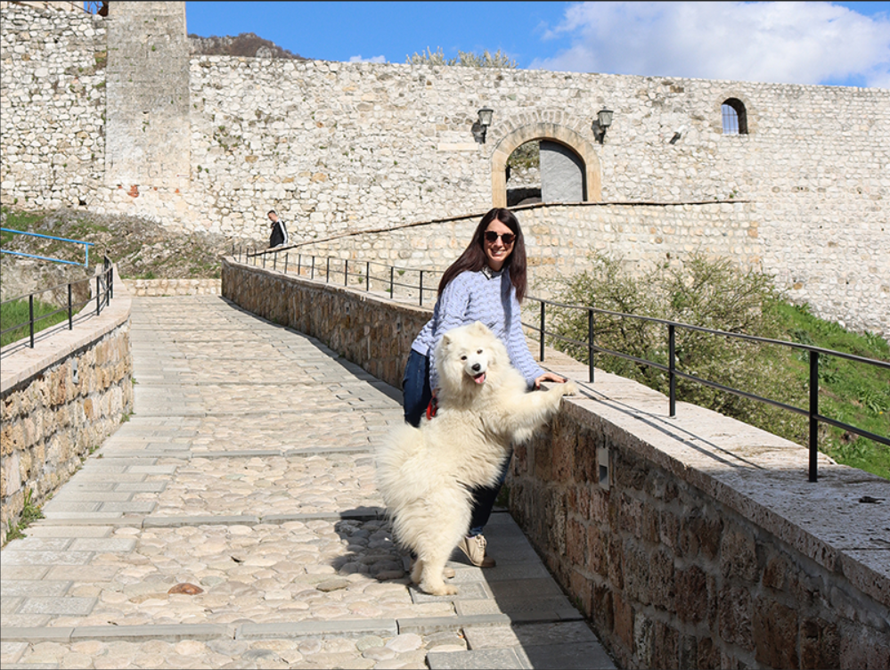 Bośnia i Hercegowina z psem