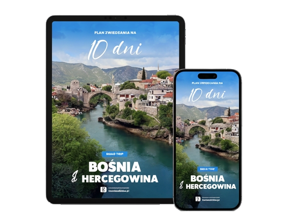 Przewodnik Bośnia i Hercegowina plan zwiedzania bez tła